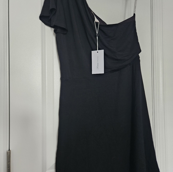 NWT Lovers + Friends Runaway Dress Black Dress Size Medium $138 Msrp - Picture 9 of 11